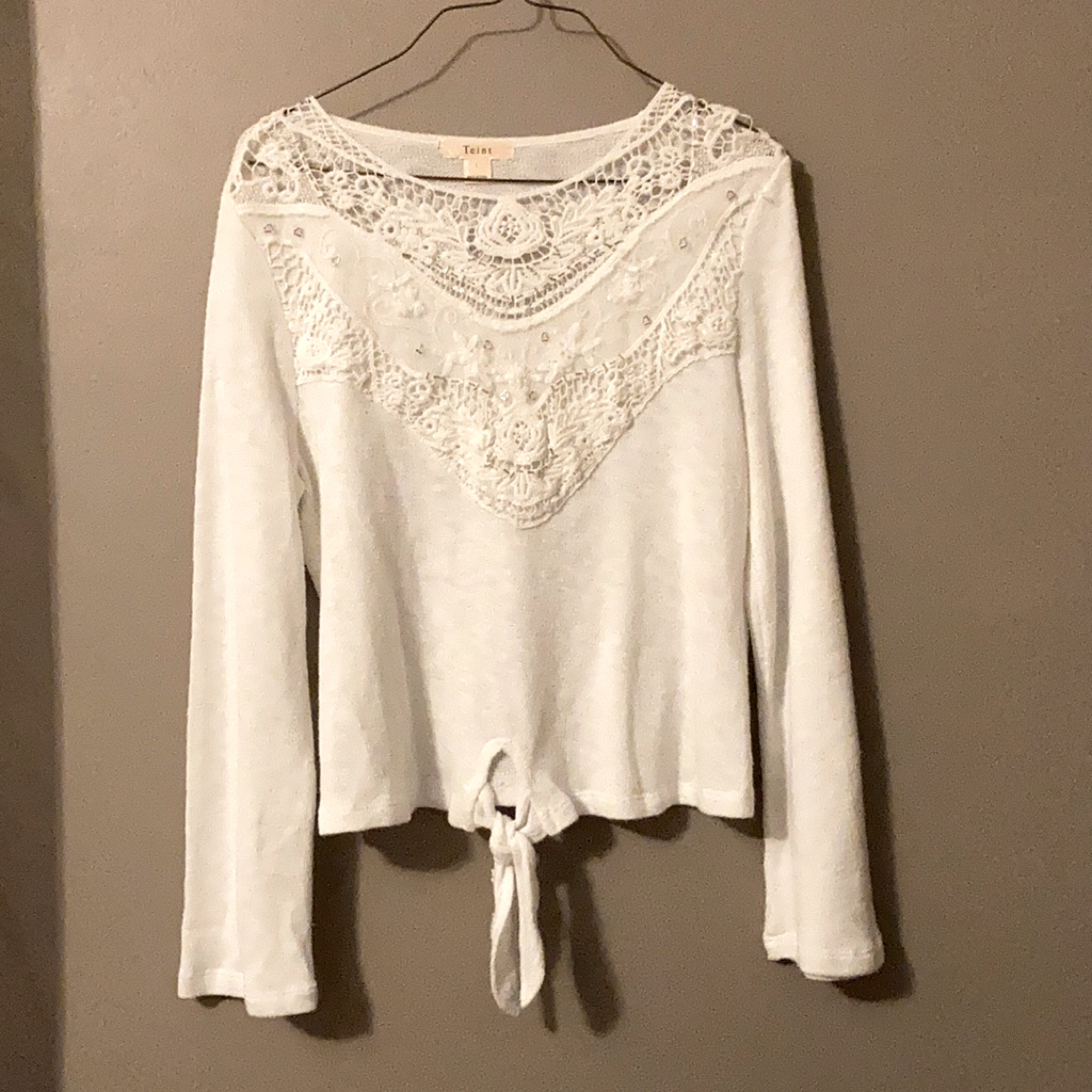 Teint Lace Sweater